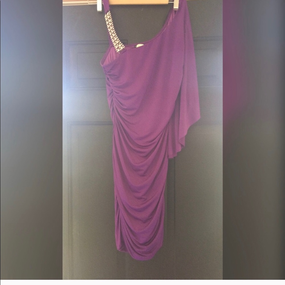 Purple Mini Dress